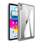 For iPad Air 2022 / 2020 Transparent Acrylic Tablet Case(Black) - 1