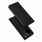 For vivo X90 Pro DUX DUCIS Skin Pro Series Flip Leather Phone Case(Black) - 1