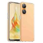 For OPPO Reno8 T 4G Candy Series TPU Phone Case(Transparent) - 1