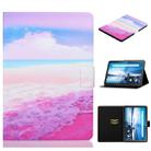 For Lenovo Tab M10 TB-X605F / X505 Coloured Drawing Horizontal Flip Leather Case with Holder & Card Slot(Marble) - 1