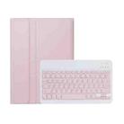 For OPPO Pad 2 11.61 inch 2023 OP13 Lambskin Texture Ultra-thin Detachable Bluetooth Keyboard Leather Case(Pink) - 2