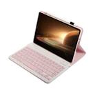 For OPPO Pad 2 11.61 inch 2023 OP13 Lambskin Texture Ultra-thin Detachable Bluetooth Keyboard Leather Case(Pink) - 4