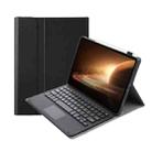 For OPPO Pad 2 11.61 inch 2023 OP13-A Lambskin Texture Ultra-thin Detachable Bluetooth Keyboard Leather Case with Touchpad(Black) - 1