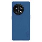 For OnePlus Ace 2/11R NILLKIN Frosted Shield Pro PC + TPU Phone Case(Blue) - 1