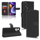 For Xiaomi Redmi Note 12 Turbo Skin Feel Magnetic Flip Leather Phone Case(Black) - 1