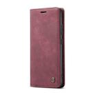 For Xiaomi 13 CaseMe 013 Multifunctional Horizontal Flip Leather Phone Case(Wine Red) - 2