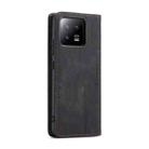 For Xiaomi 13 CaseMe 013 Multifunctional Horizontal Flip Leather Phone Case(Black) - 3
