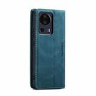 For Xiaomi 13 Lite CaseMe 013 Multifunctional Horizontal Flip Leather Phone Case(Blue) - 3