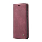 For Xiaomi Redmi 11A / 12C CaseMe 013 Multifunctional Horizontal Flip Leather Phone Case(Wine Red) - 2
