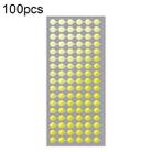For iPhone / Huawei / OPPO / Xiaomi 100pcs/Set 8mm Camera Face ID Dot Matrix Protection Sticker - 1