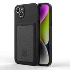 For iPhone 14 Plus Magic Cards Box TPU + PC Phone Case(Black) - 1