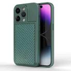 For iPhone 14 Pro Magic Cards Box TPU + PC Phone Case(Green) - 1