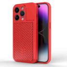 For iPhone 14 Pro Magic Cards Box TPU + PC Phone Case(Red) - 1