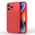 For iPhone 13 Pro Magic Cards Box TPU + PC Phone Case(Red) - 1