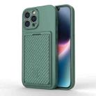 For iPhone 13 Pro Max Magic Cards Box TPU + PC Phone Case(Green) - 1