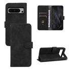 For Google Pixel 8 Pro Skin Feel Magnetic Flip Leather Phone Case(Black) - 1