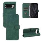 For Google Pixel 8 Pro Skin Feel Magnetic Flip Leather Phone Case(Green) - 1