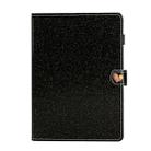 Love Buckle Glitter Horizontal Flip Leather Case For iPad Air / 9.7 2018 / 9.7 2017(Black) - 2