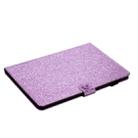 Love Buckle Glitter Horizontal Flip Leather Case For iPad Air / 9.7 2018 / 9.7 2017(Purple) - 6