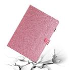 Love Buckle Glitter Horizontal Flip Leather Case For iPad Air / 9.7 2018 / 9.7 2017(Pink) - 7