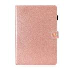 Love Buckle Glitter Horizontal Flip Leather Case For iPad Air / 9.7 2018 / 9.7 2017(Rose Gold) - 2