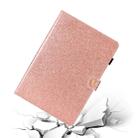 Love Buckle Glitter Horizontal Flip Leather Case For iPad Air / 9.7 2018 / 9.7 2017(Rose Gold) - 7