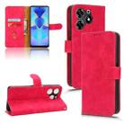 For TECNO Spark 10 Pro Skin Feel Magnetic Flip Leather Phone Case(Rose Red) - 1