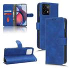 For Motorola Moto G Stylus 5G 2023 Skin Feel Magnetic Flip Leather Phone Case(Blue) - 1