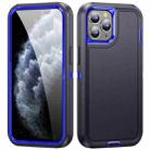 For iPhone 11 Pro Max Life Waterproof Rugged Phone Case(Dark Blue + Royal Blue) - 1