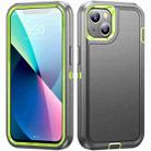 For iPhone 11 Life Waterproof Rugged Phone Case(Grey + Green) - 1