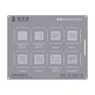 For Qualcomm CPU 8 Repairman High Precision Stencils CPU BGA iC Reballing Planting Tin Plate - 1