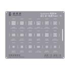 For Qualcomm PM MTK MT-Power iC Repairman High Precision Stencils CPU BGA iC Reballing Planting Tin Plate - 1