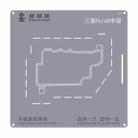 For Samsung Galaxy Z Fold3 Repairman High Precision Stencils CPU BGA iC Reballing Planting Tin Plate - 1