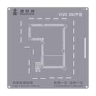 For vivo X80 Repairman High Precision Stencils CPU BGA iC Reballing Planting Tin Plate - 1