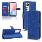 For Blackview A85 Skin Feel Magnetic Flip Leather Phone Case(Blue) - 1