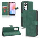 For Blackview A85 Skin Feel Magnetic Flip Leather Phone Case(Green) - 1