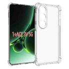 For OnePlus Ace 3V Shockproof Non-slip Thickening TPU Phone Case(Transparent) - 1