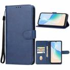 For Blackview Oscal C30 / C30 Pro Leather Phone Case(Blue) - 1