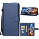 For ZTE Axon 50 Ultra Leather Phone Case(Blue) - 1