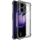 For Realme GT Neo 5 5G / GT3 5G imak Shockproof Airbag TPU Phone Case(Transparent Black) - 1