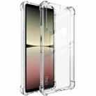 For Sony Xperia 10 V imak Shockproof Airbag TPU Phone Case(Transparent) - 1