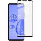 For Sony Xperia 1 V imak 9H Surface Hardness Full Screen Tempered Glass Film Pro+ Series - 1