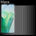 For vivo T2x India 50pcs 0.26mm 9H 2.5D Tempered Glass Film - 1