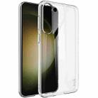 For Samsung Galaxy S23+ 5G imak Wing II Pro Series Wear-resisting Crystal Phone Case(Transparent) - 1
