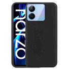 For Realme narzo N55 TPU Phone Case(Black) - 1