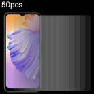 For Doogee N50 50pcs 0.26mm 9H 2.5D Tempered Glass Film - 1