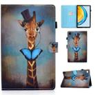 For Huawei Matepad SE 10.4 2022 Colored Drawing Stitching Flip Leather Tablet Case(Deer) - 1