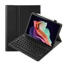 For Huawei MatePad 11 2023 AHW13 Lambskin Texture Ultra-thin Detachable Bluetooth Keyboard Leather Case(Black) - 1