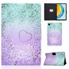 For Huawei Matepad SE 10.4 2022 Electric Pressed Colored Drawing Leather Tablet Case(Love Quicksand) - 1