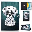 For Huawei Matepad SE 10.4 2022 Electric Pressed Colored Drawing Leather Tablet Case(Dalmatians) - 1